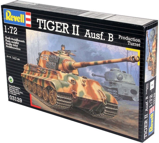 Revell Military Collection Tiger II Ausf. B Φιγούρα Μοντελισμού Τανκ 144 Κομματιών σε Κλίμακα 1:72 14.2εκ.