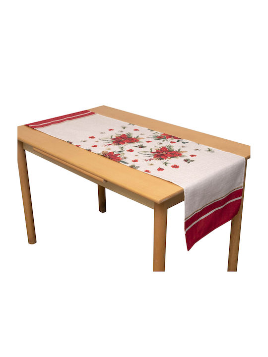 Viopros Christmas Tablecloth Fabric L280xW140cm.