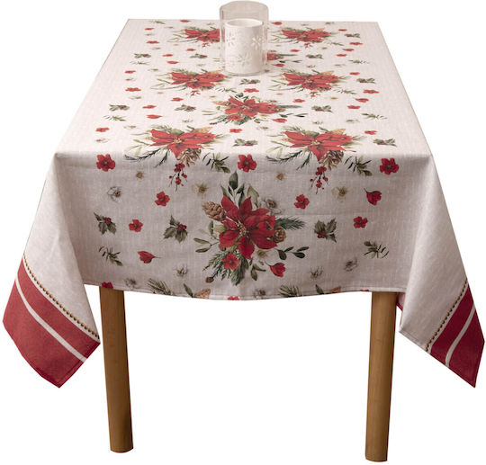 Viopros Viopros Christmas Tablecloth Fabric 180x140cm