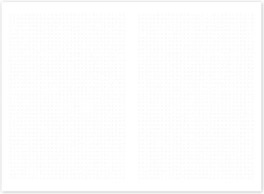 adBook Carnet B5 cu Puncte Cărbune de lemn