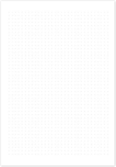 adBook Notebook 96 Sheets B5 with Dots Gray