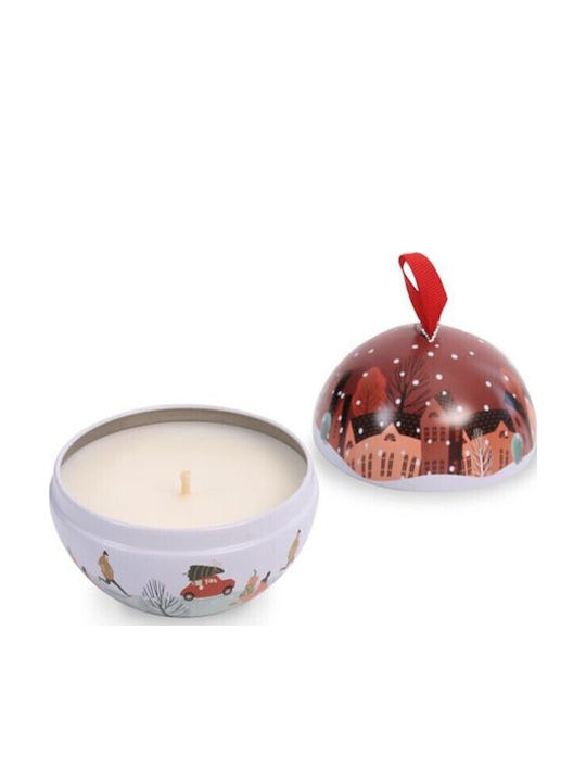 Heart & Home Christmas Metallic Candle