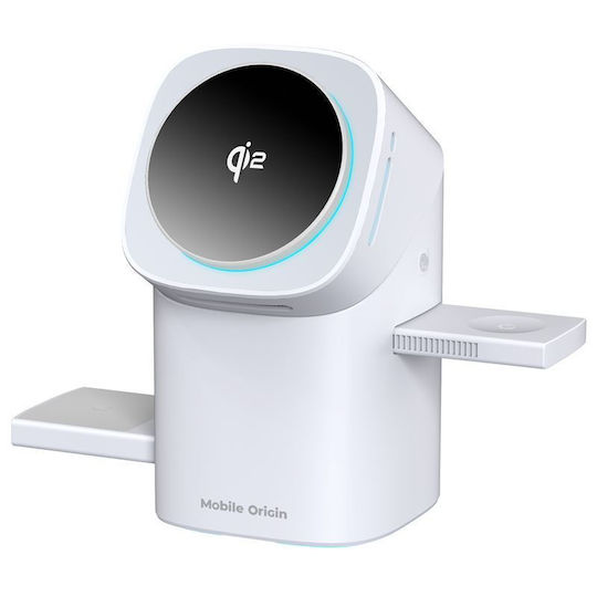 Mobile Origin Wireless Charger Qi2 Whites (PW11)