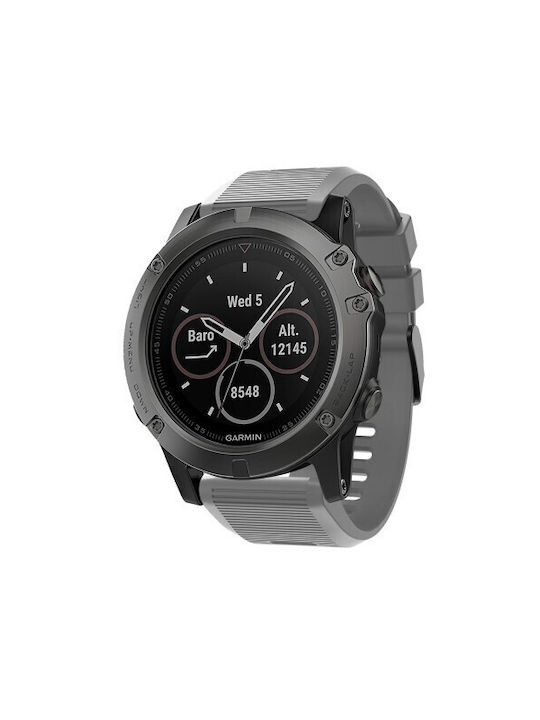 QuickFit Stripes Strap Gray (Fenix 3 / 5X / 5X Plus / 6X / 6X Pro / 7X / 7X Pro / 8 (51mm)) QuickFit Stripes Strap Gray (Fenix 3 / 5X / 5X Plus / 6X / 6X Pro / 7X / 7X Pro / 8 (51mm))