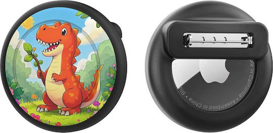 Hurtel Bluetooth-Tracker-Zubehör Für Kinder Silikon Für Apple AirTag In Schwarz