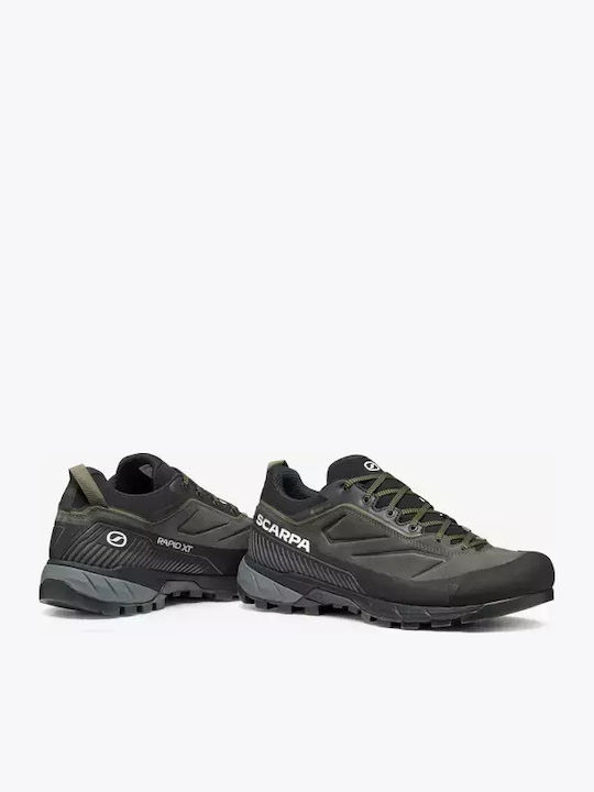 Scarpa Ανδρικά Ορειβατικά Παπούτσια Αδιάβροχα με Μεμβράνη Gore-Tex Γκρι