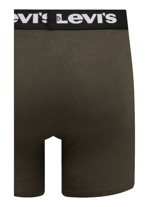 Herren Boxershorts Haki 2Packung