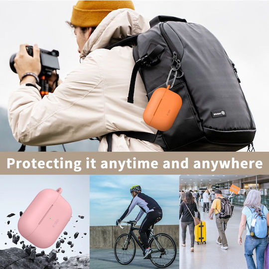 Tech-Protect Silicone Hook Калъф с кука в Зелен цвят за Apple AirPods Pro
