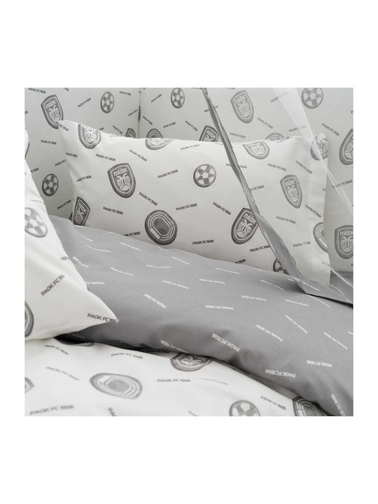 Vesta Home Πάπλωμα Κούνιας Γκρι 110x150cm