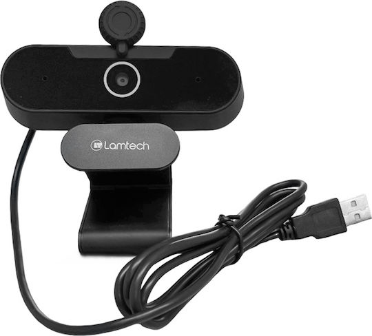 Lamtech Web Camera 2K με Autofocus Λευκή LAM114345
