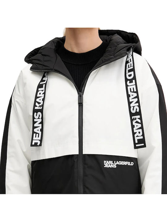 Women's Puffer Jacket for Winter Black