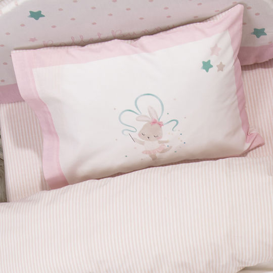 Nima Kids Cotton Pillowcase Set 30x40cm Pink Nima Kids Cotton Pillowcase Set 30x40cm Pink