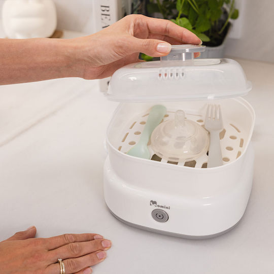 Momini QuickSteam Ηλεκτρικός Βρεφικός Αποστειρωτής για Μπιμπερό