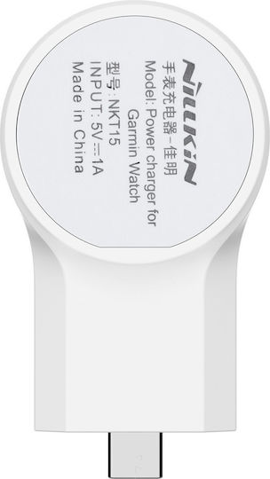 Nillkin Power Charger Ladegerät für Garmin-Uhr Weißς