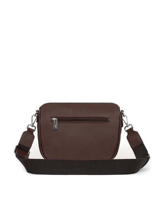 Leather Men's Bag Shoulder / Crossbody Brown