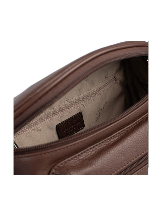 Leather Men's Bag Shoulder / Crossbody Brown