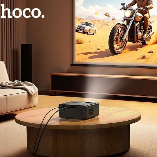 Hoco Proiector Mini LCD Full HD cu Wi-Fi DT6