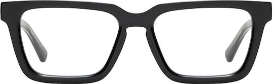 Padova Premium Schwarze Blaulichtblockierende Brille
