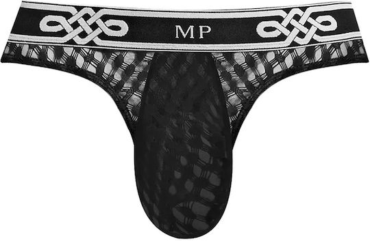Malepower Ανδρικό Sexy String Μαύρο