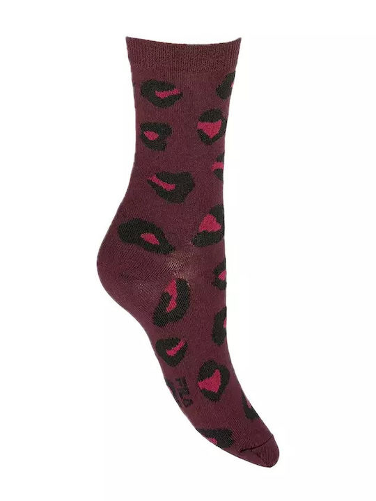 FILA Animal Print Athletic Socks Multicolour 3 Pairs