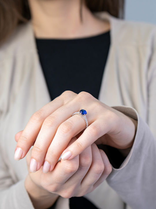 Kiriakos Gofas Single Stone from Silver