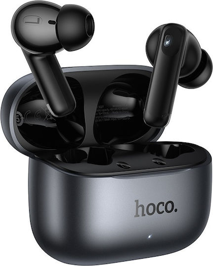 Hoco EQ27 In-ear Bluetooth Handsfree Ακουστικά με Θήκη Φόρτισης Μαύρα