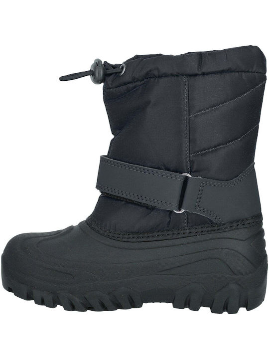 Kids Wellies with Internal Lining Black