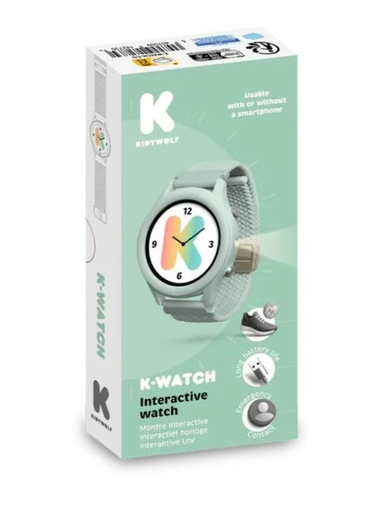 Kidywolf Kids' Smartwatch with GPS Turquoise