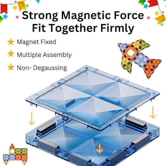 Magnetisches Bauspielzeug für Kinder ab 3+ Jahren