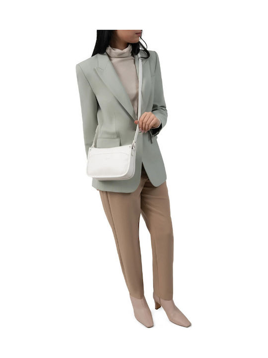 Leder Damentasche Schultertasche Tabac Braun