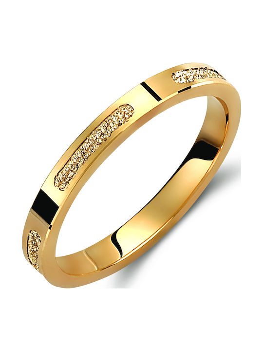 Set Inele de nunta Valauro Galbene Aur 14k Design Modern