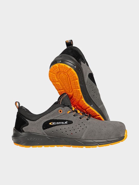 Cofra Low Work Gray S1PS with Certification FO ,SR
