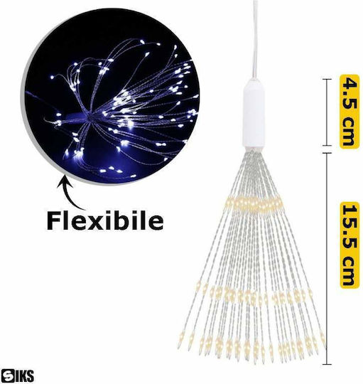 Lichter LED 5m. Kaltes Weiß Solar Typ Feuerwerk 1Stück