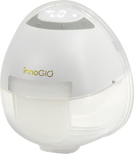 innoGio Ηλεκτρικό Μονό Θήλαστρο Μπαταρίας Χωρίς BPA Λευκό