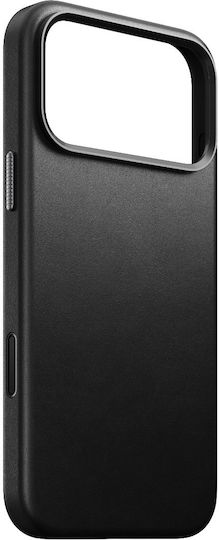 Nomad Back Cover Piele Negru (iPhone 17 Pro)