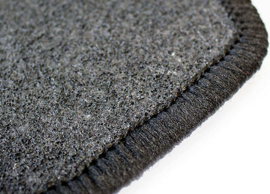Petex Satz Vorder- und Hintermatten 4Stück aus Teppichboden für Alfa Romeo Alfa 159 2005-2011 Schwarz