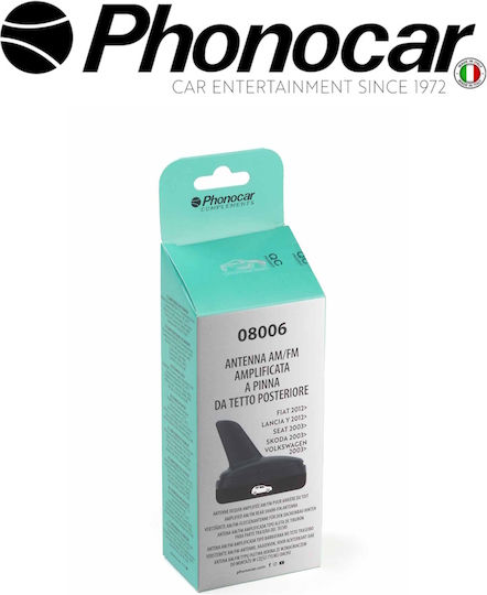 Phonocar Car Antenna Roof Shark for Radio with Amplifier