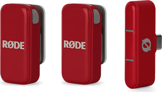 Rode Micro Комплект Микрофон USB Изскачащо меню за Мобилен в Red Цвят