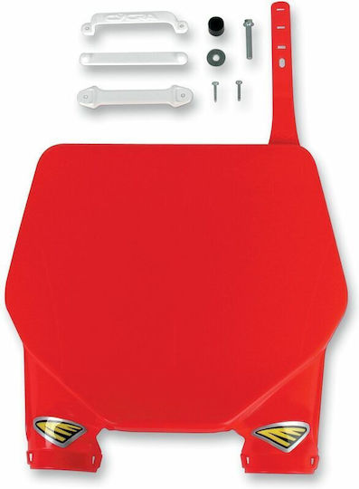 Cycra Number Plate Plastic 1cyc-1205-32 Honda Crf 250 R 08-09 450 08 Red Piece