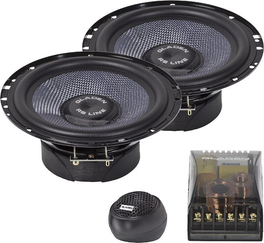 Gladen RS165 Speed Σετ Ηχεία Αυτοκινήτου με 90W RMS (2 Δρόμων)