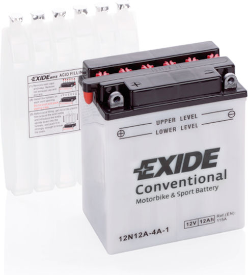 Exide 12Ah 12N12A-4A-1