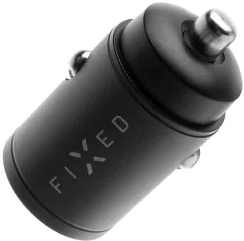 Fixed Auto-Ladegerät 30W mit einer Buchse 1xUSB-A Schwarze Farbe