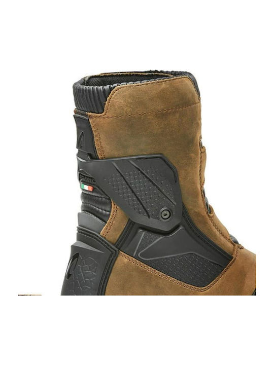 Forma Terra Evo Low Ανδρικές Μπότες Motocross Δερμάτινες Drytex Καφέ
