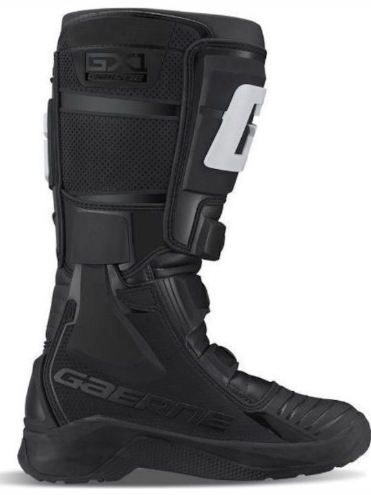 Gaerne GX-1 EVO Ανδρικές Μπότες Motocross Αδιάβροχες Μαύρες