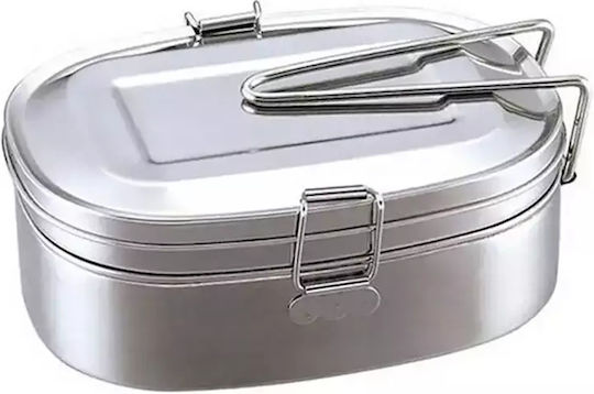 Pandaboo Mittagsboxen Silber 1lt