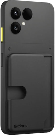 Fairphone Card Holder Fairphone 6 Modular Plastic 3 Cards Black