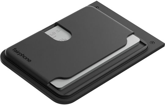 Fairphone Card Holder Fairphone 6 Modular Plastic 3 Cards Black