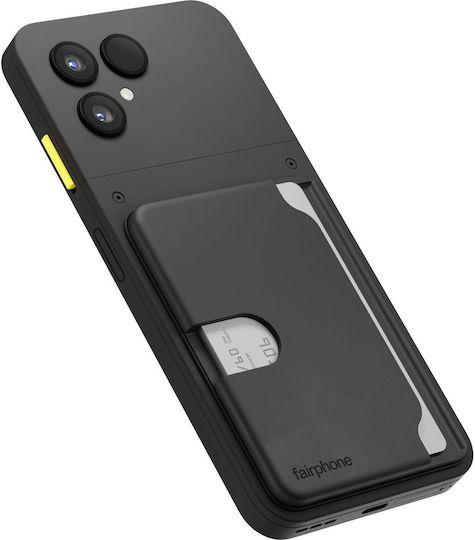 Fairphone Card Holder Fairphone 6 Modular Plastic 3 Cards Black