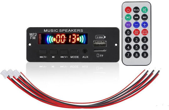 FM Transmitter Αυτοκινήτου JX808BT με AUX / Bluetooth / USB