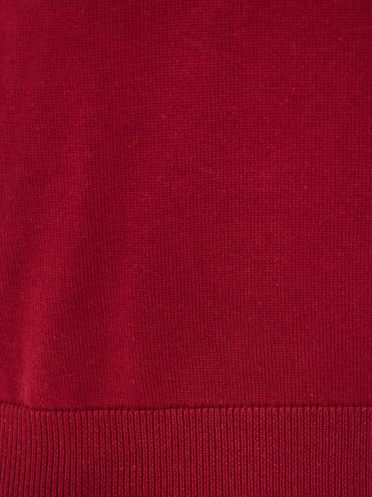 Long Sleeve Sweater Burgundy